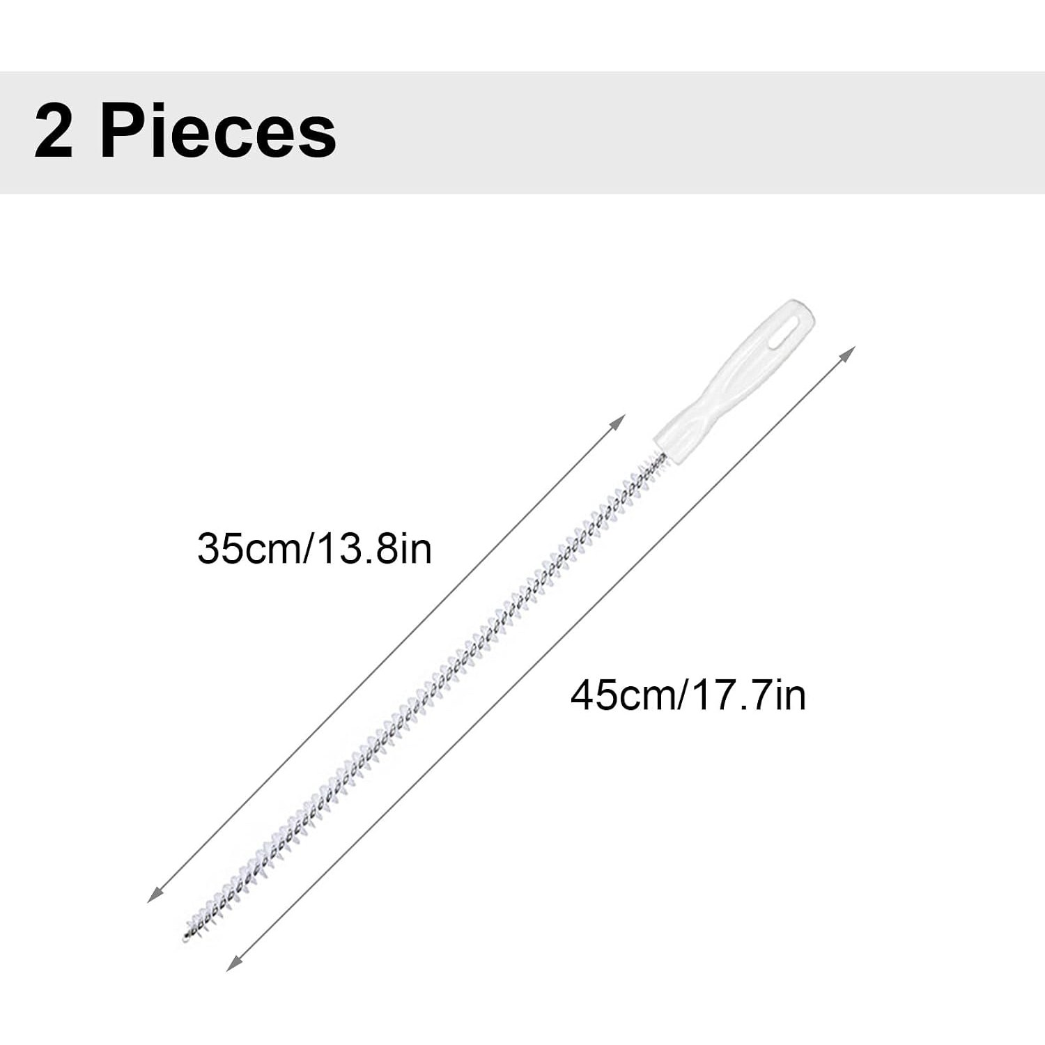 45cm Flexible Drain Cleaning Brush, 2 Pack: image 3
