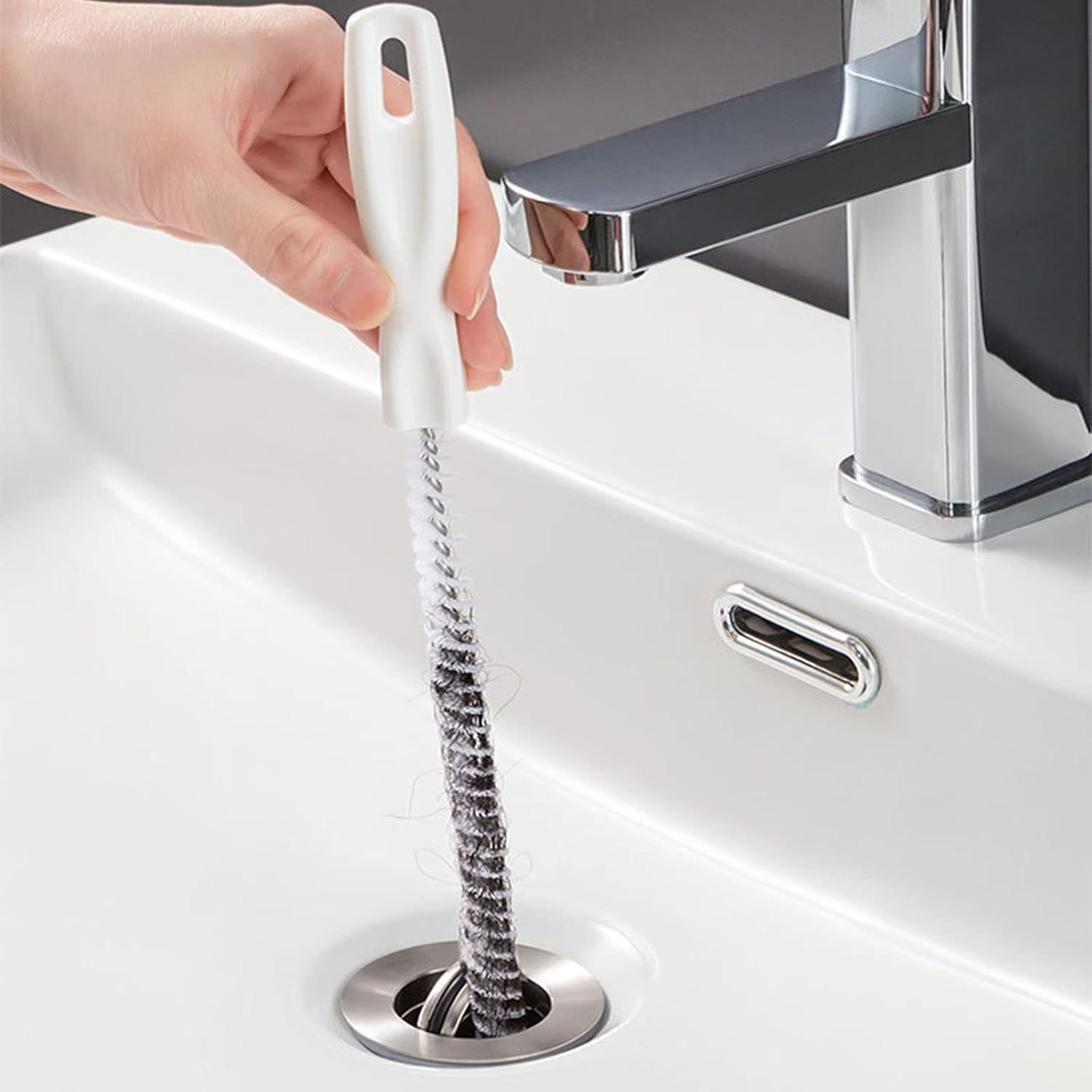 45cm Flexible Drain Cleaning Brush, 2 Pack