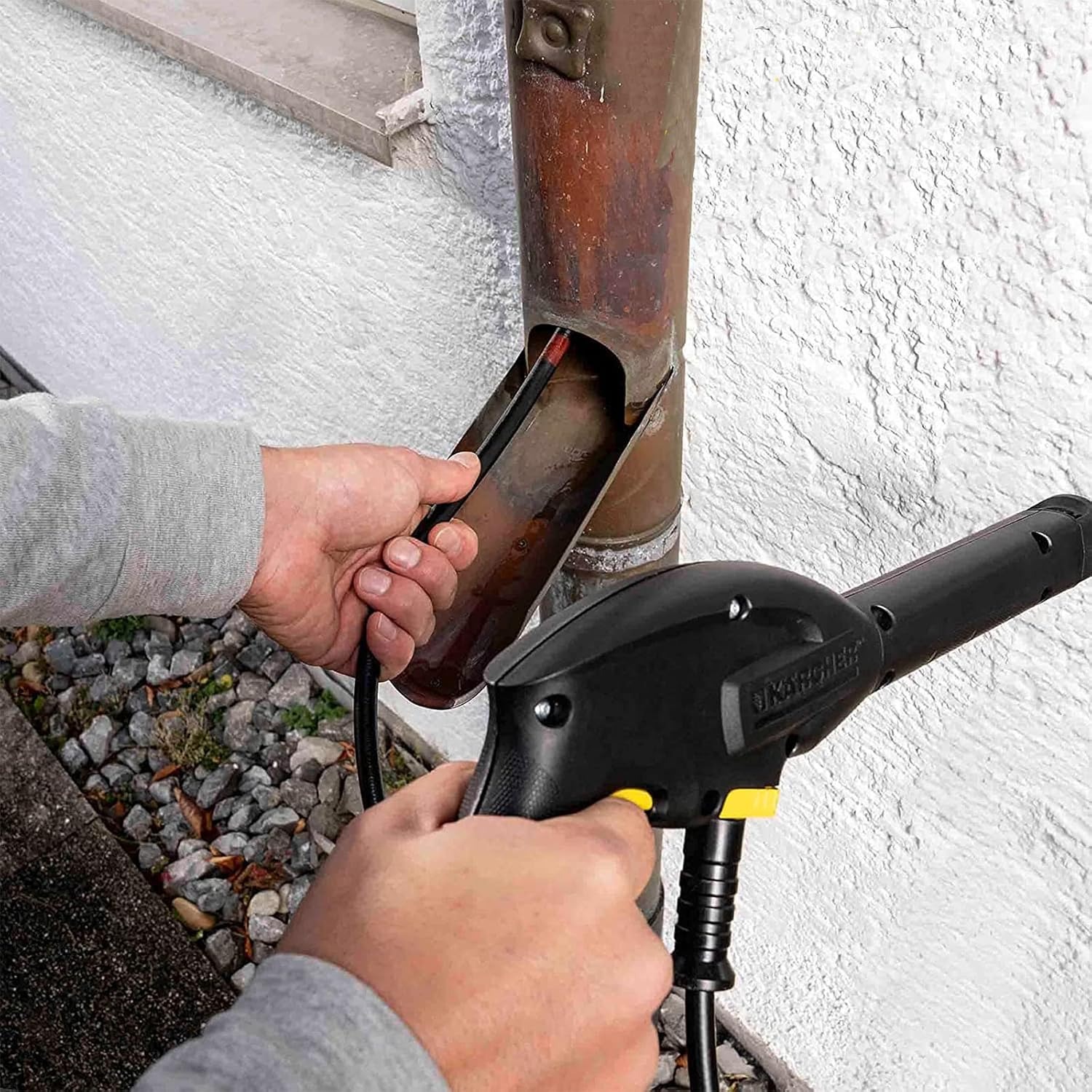 10m Pressure Washer Pipe Cleaning Hose with Jetter Nozzle