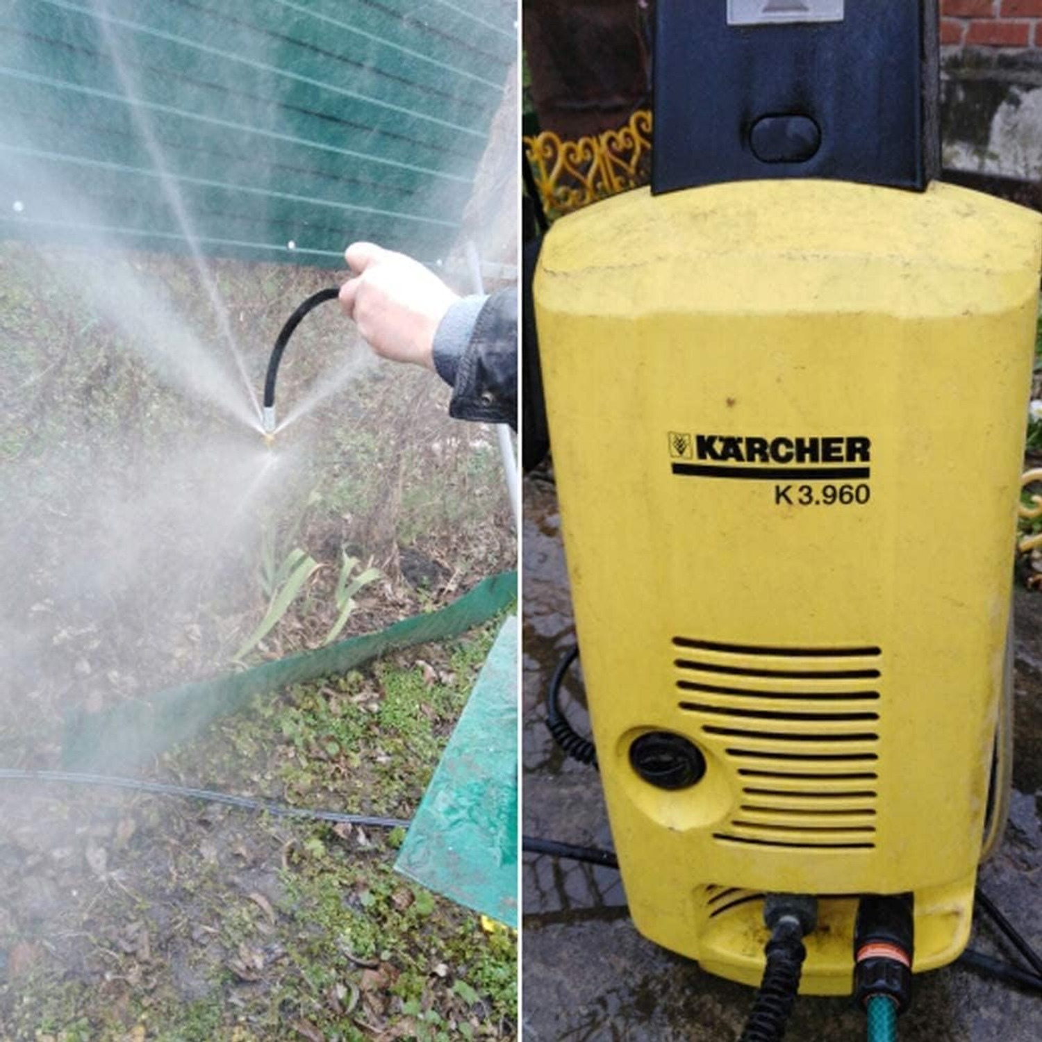 10m Pressure Washer Pipe Cleaning Hose with Jetter Nozzle