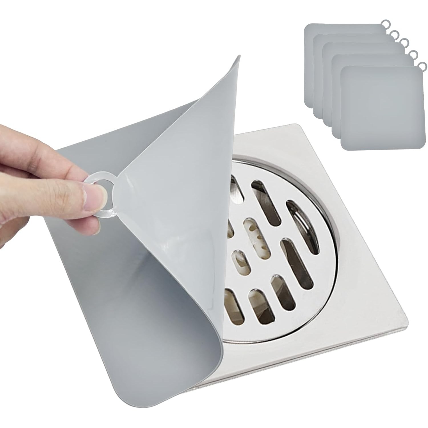 Silicone Floor Drain Cover 20cm (5 Pack)