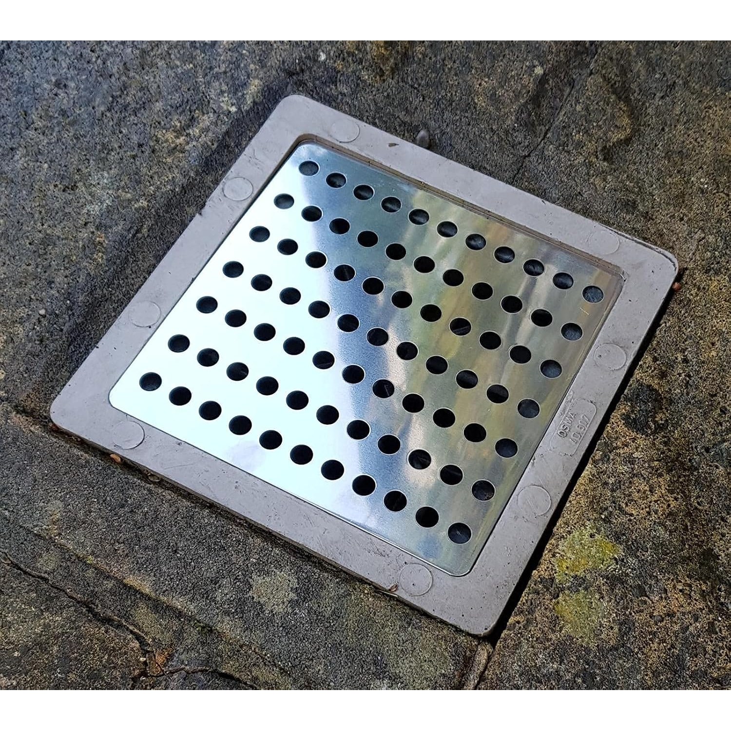 SIYOTO 150mm Stainless Steel Square Drain Cover: image 2