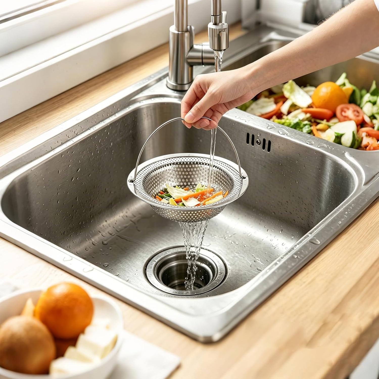 Sink Strainer with Handle 2 Pack: image 4