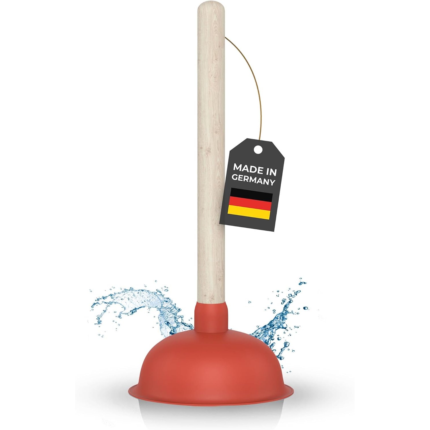 Klangfeiler 140mm Rubber Drain Plunger