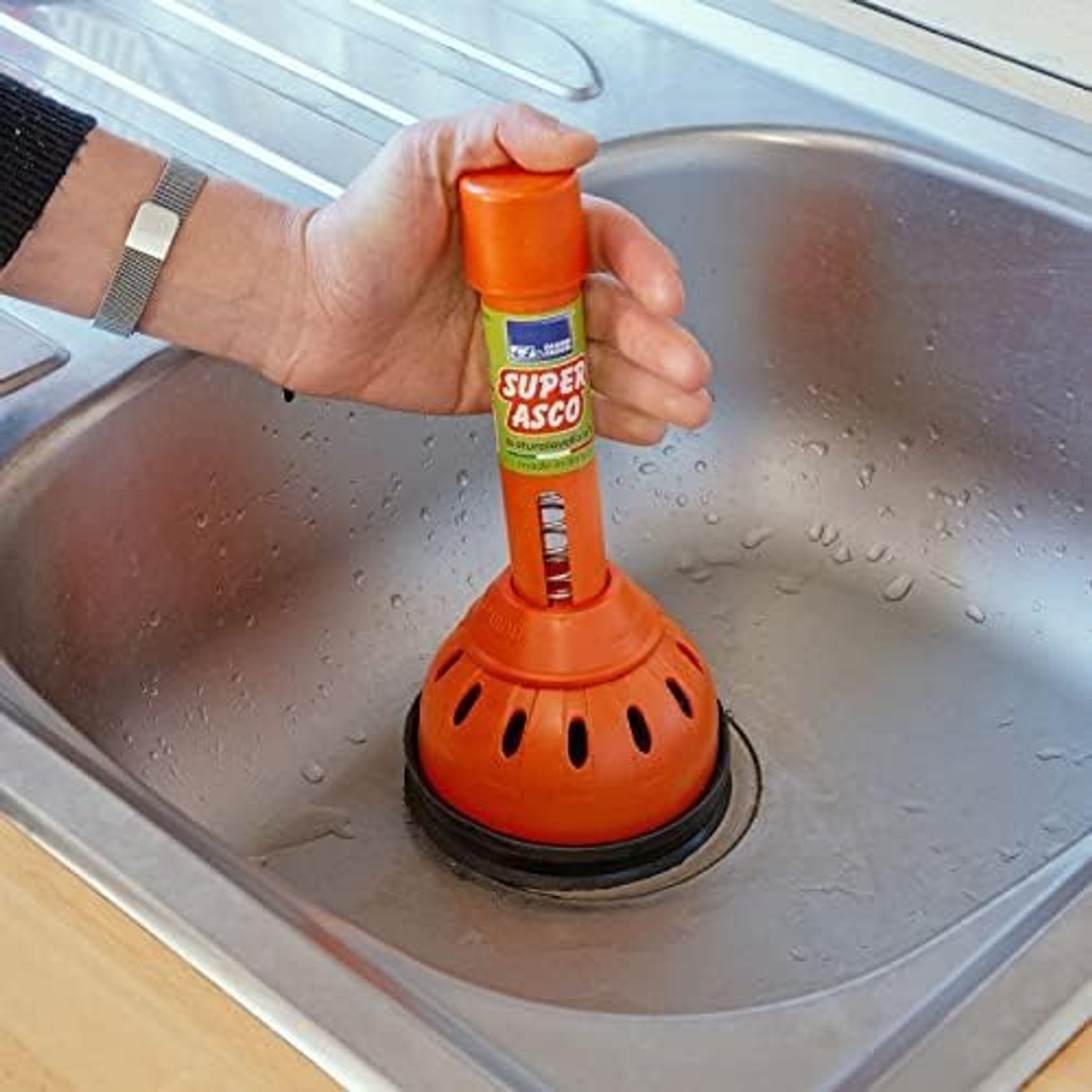 Super Asco Spring Sink Plunger: image 4