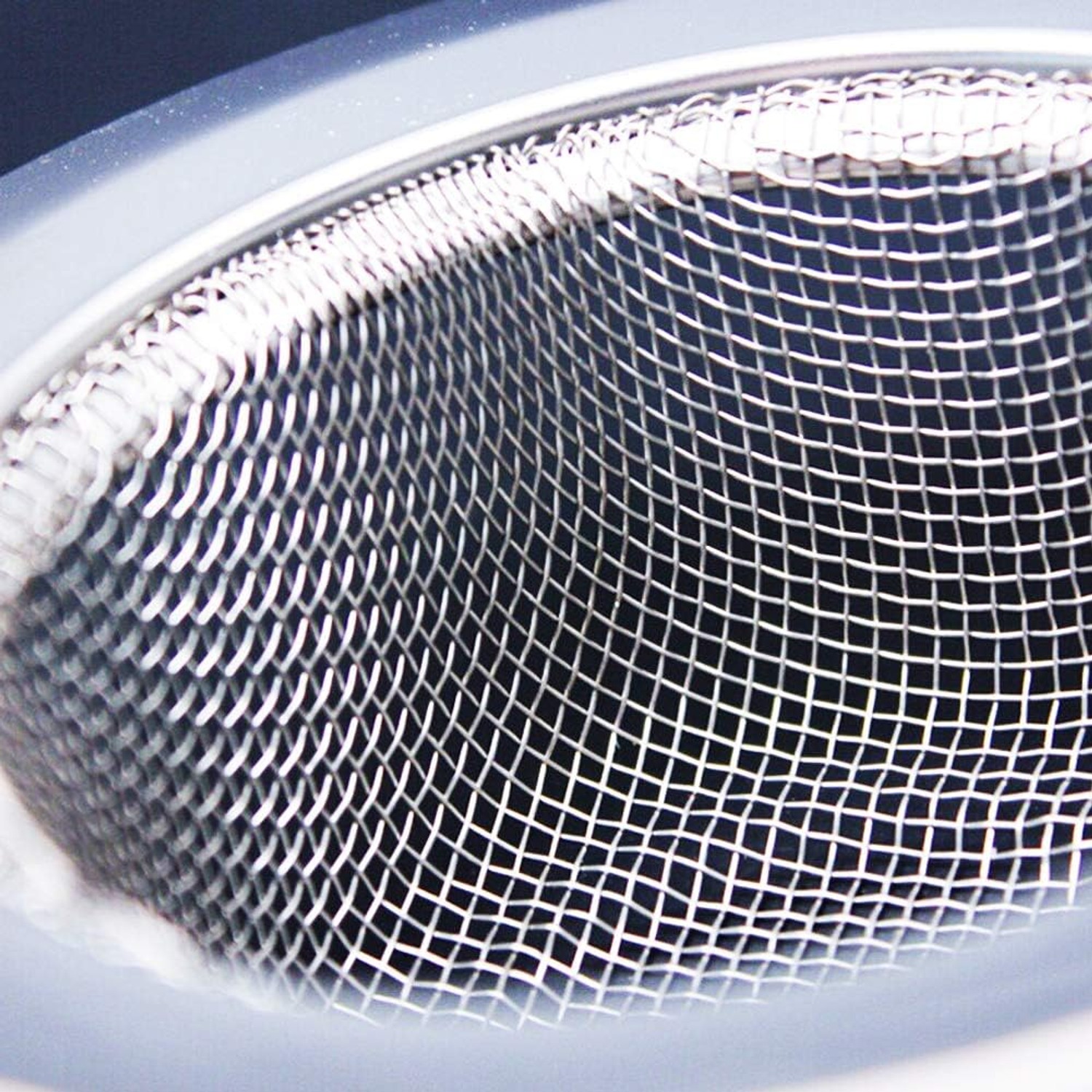 Stainless Steel Hair Strainer 75mm (2 Pack): image 5