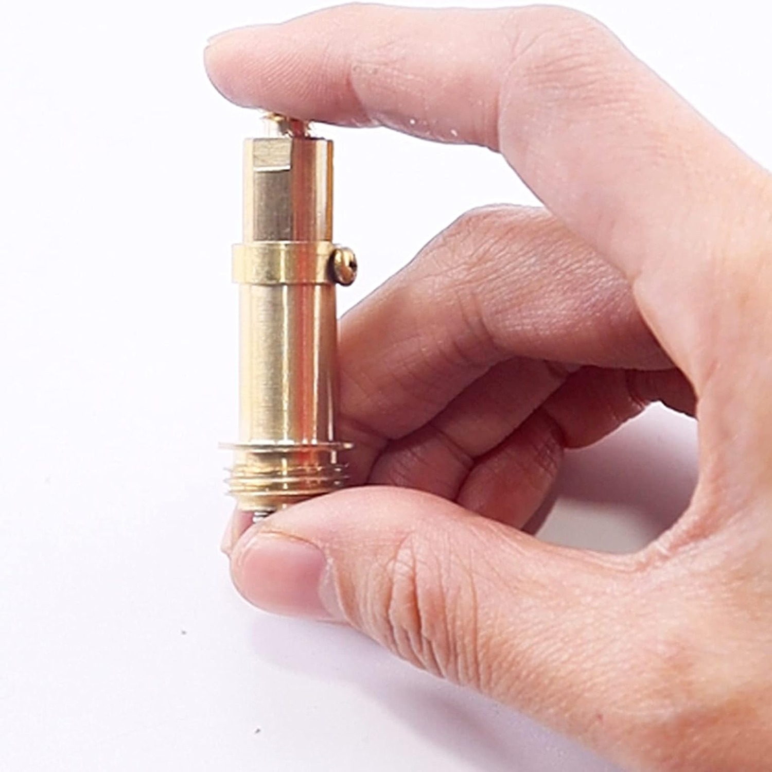 Click Clack Plug Bolt Replacement, 2 Pack Brass Pop Up Spring Bolts: image 7