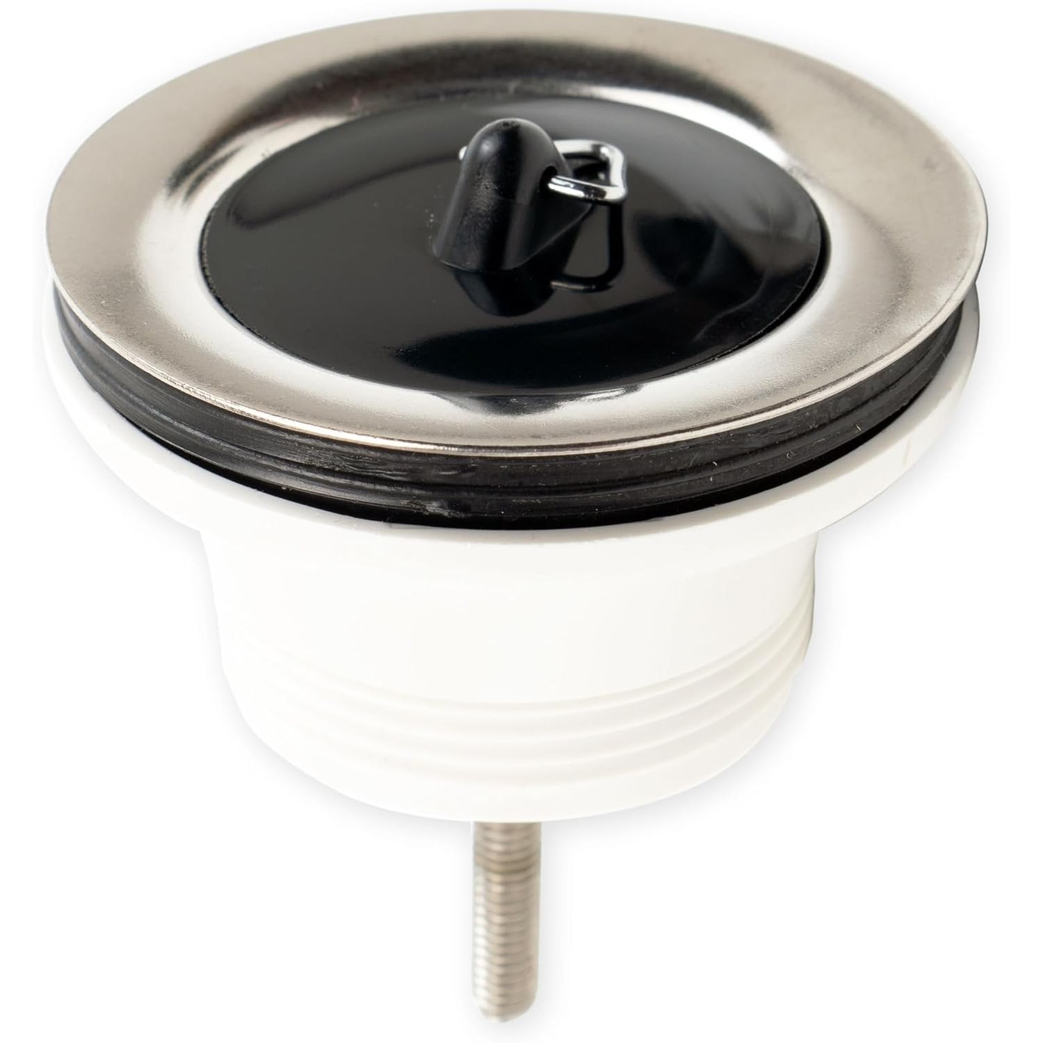 4-Piece Conical Drain Plug Set for Sinks, Basins and Baths: image 5